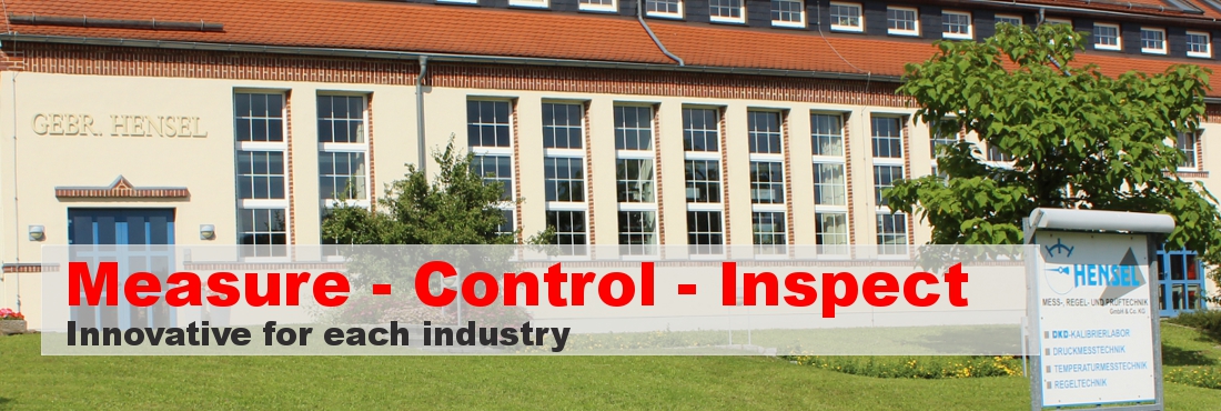 Measure - Control - Inspect - Innovative for each industry